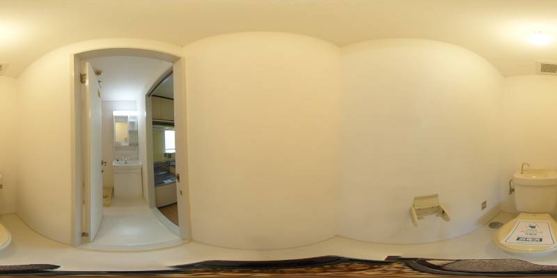 パノラマ画像トイレ