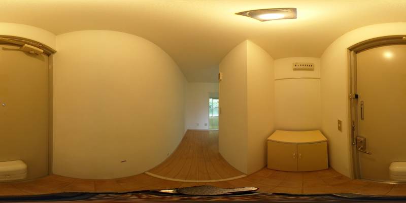 パノラマ画像玄関