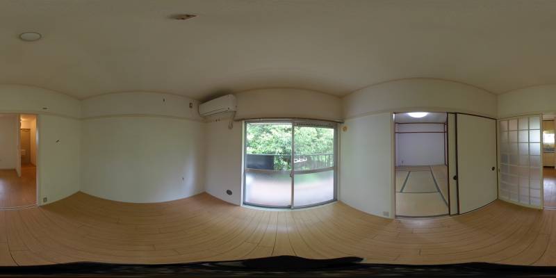 パノラマ画像洋室