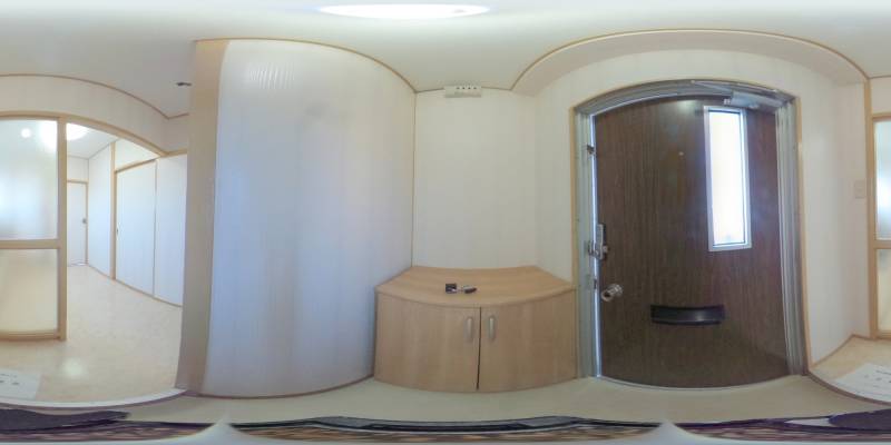 パノラマ画像玄関