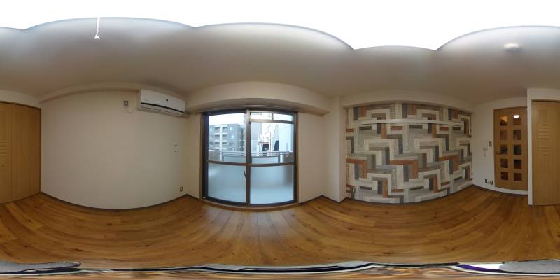 パノラマ画像洋室