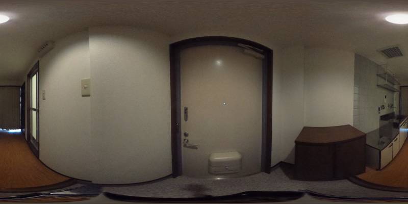 パノラマ画像玄関