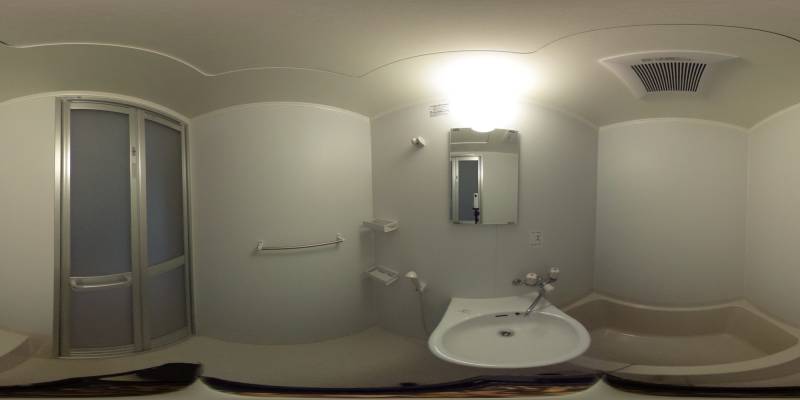 パノラマ画像バスルーム