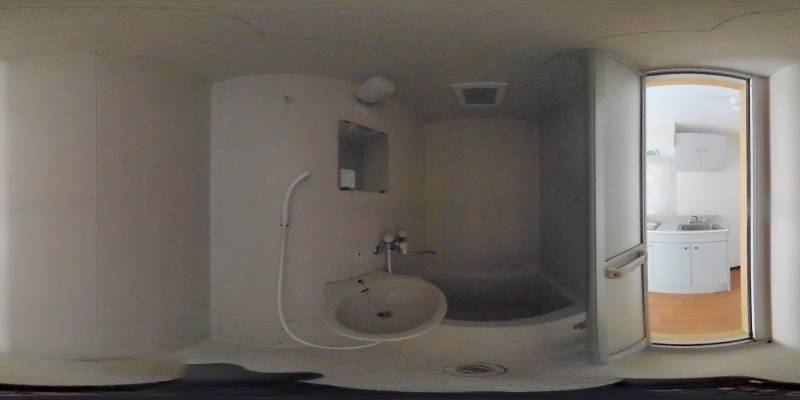 パノラマ画像バスルーム