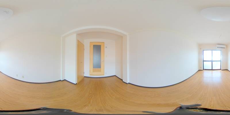 パノラマ画像洋室