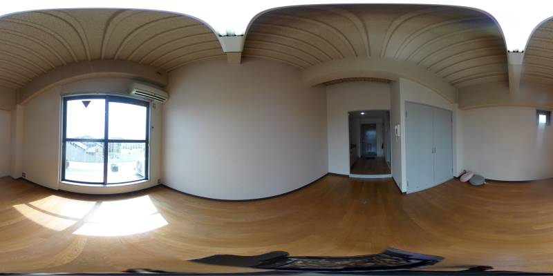 パノラマ画像洋室