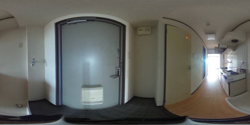 パノラマ画像玄関