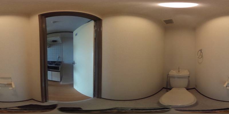 パノラマ画像トイレ