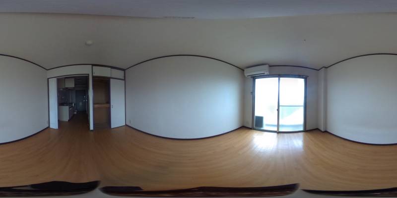 パノラマ画像洋室