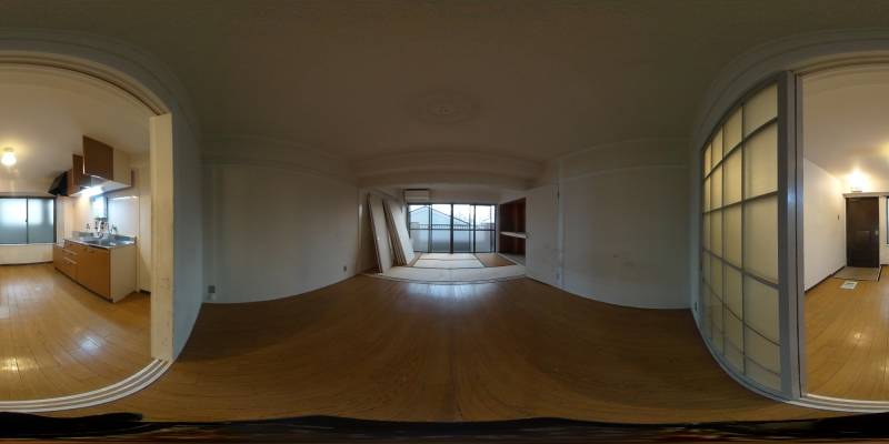 パノラマ画像洋室