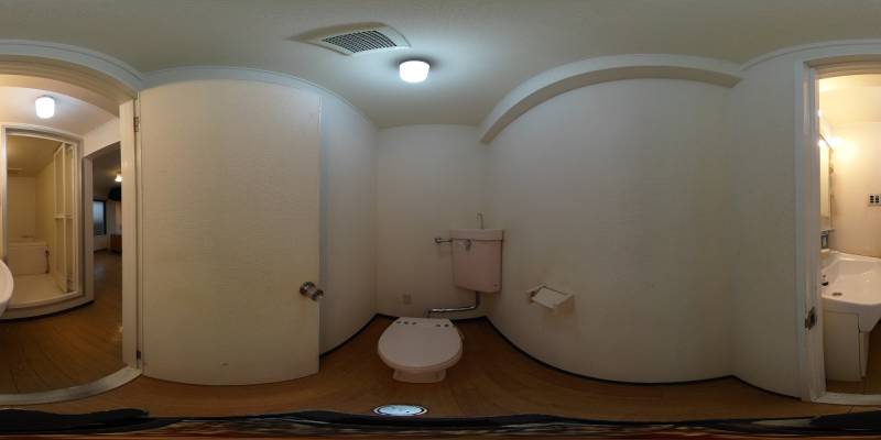 パノラマ画像トイレ