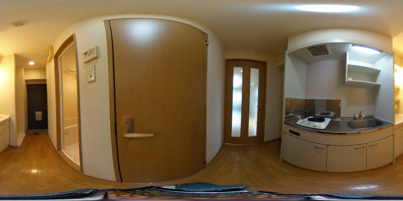 パノラマ画像キッチン