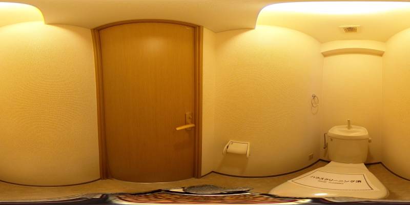 パノラマ画像トイレ