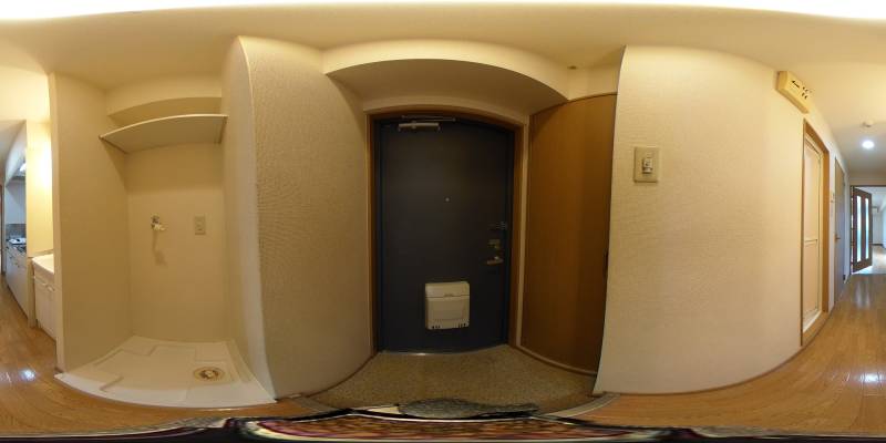 パノラマ画像玄関