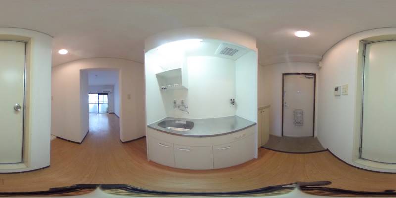 パノラマ画像キッチン