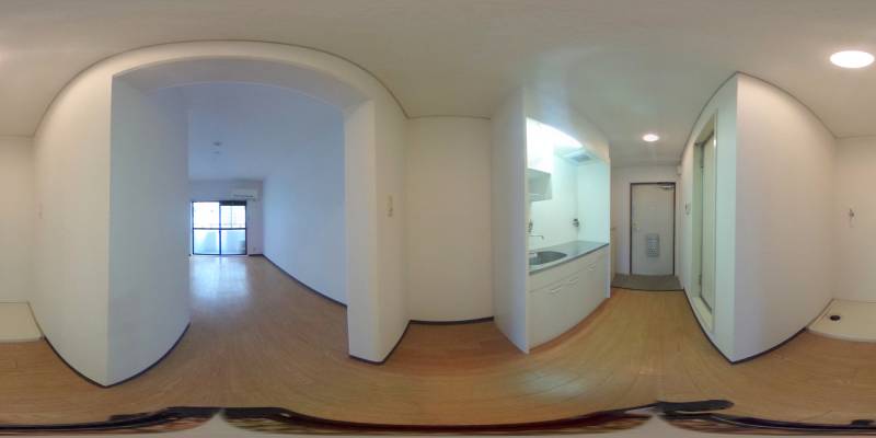 パノラマ画像キッチン