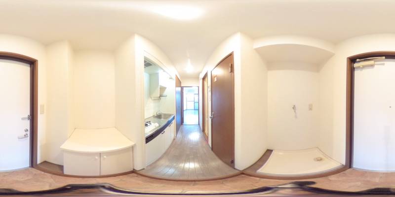 パノラマ画像玄関