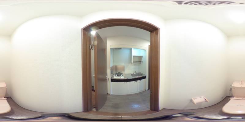 パノラマ画像トイレ