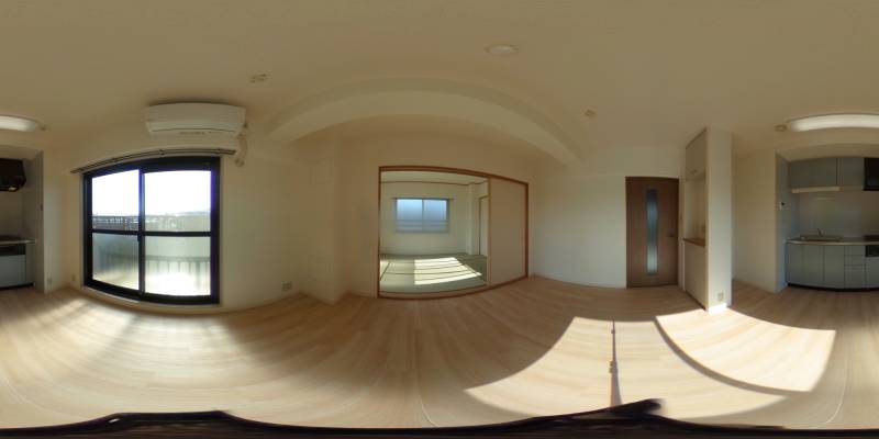 パノラマ画像リビング