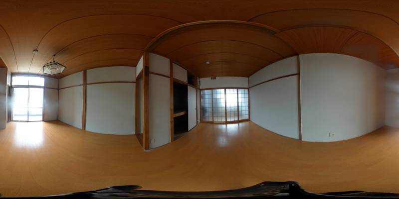 パノラマ画像洋室