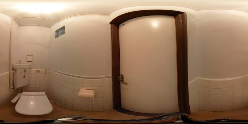 パノラマ画像トイレ