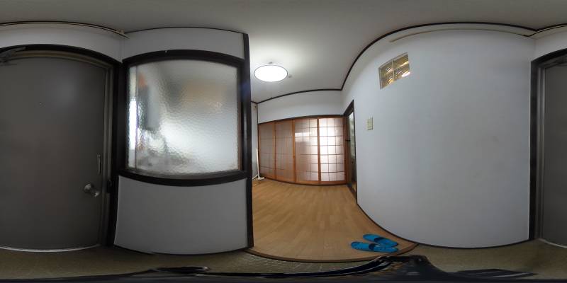 パノラマ画像玄関