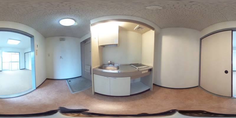 パノラマ画像キッチン