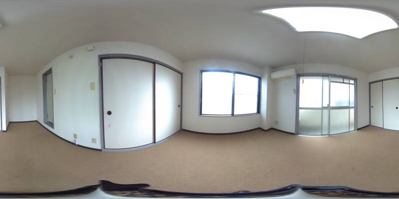 パノラマ画像洋室