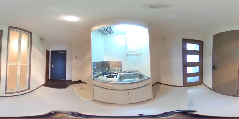 パノラマ画像キッチン