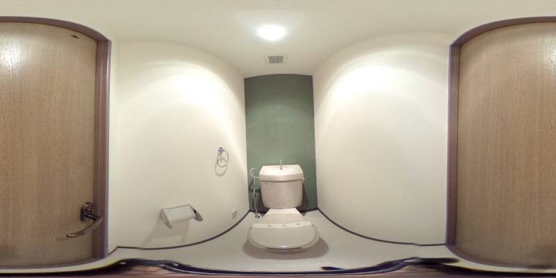 パノラマ画像トイレ