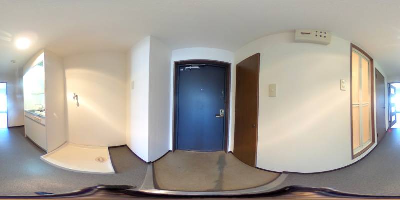 パノラマ画像玄関