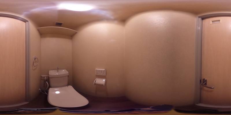 パノラマ画像トイレ