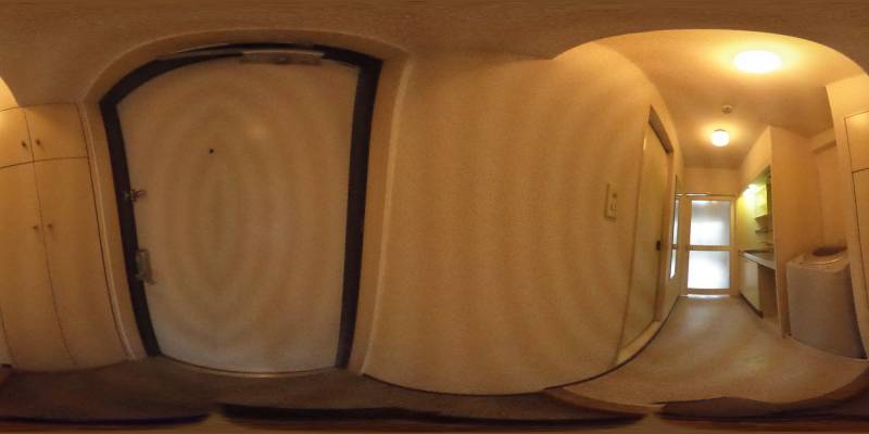 パノラマ画像玄関