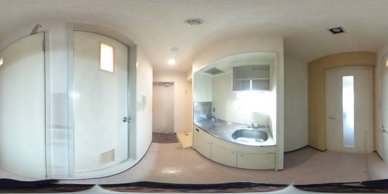 パノラマ画像キッチン