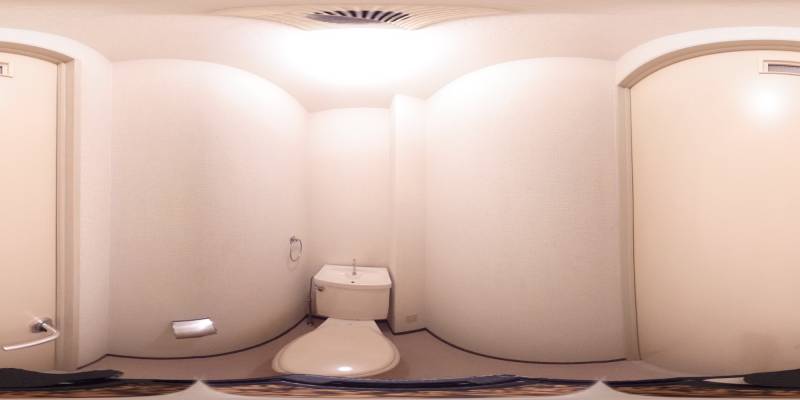 パノラマ画像トイレ