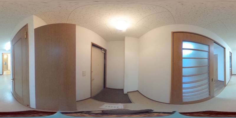 パノラマ画像玄関