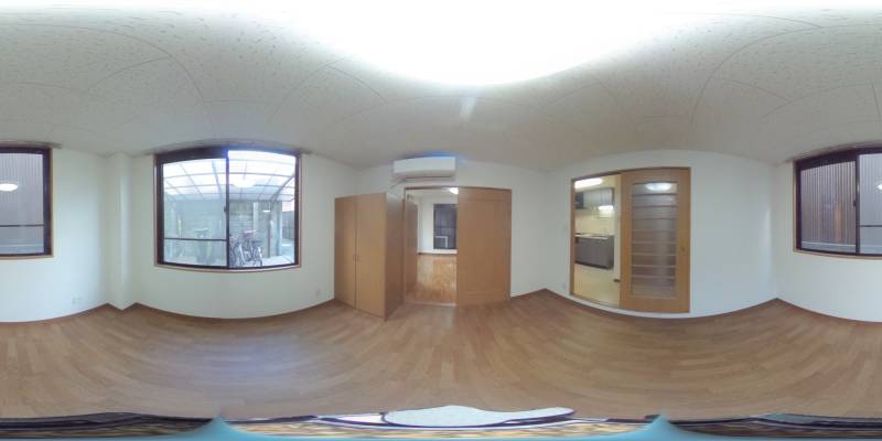 パノラマ画像洋室