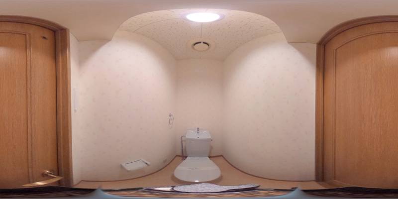 パノラマ画像トイレ
