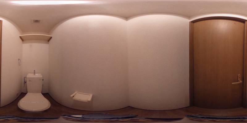 パノラマ画像トイレ