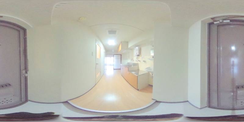 パノラマ画像玄関