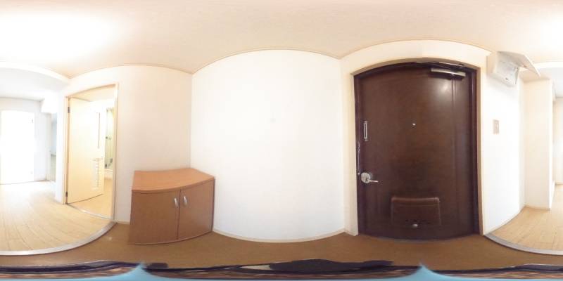 パノラマ画像玄関