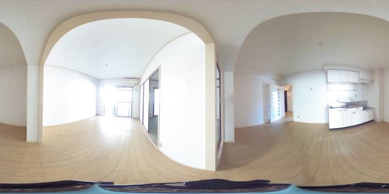 パノラマ画像リビング