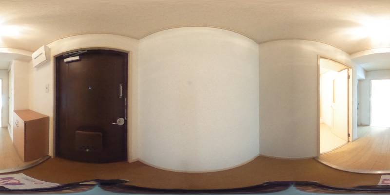 パノラマ画像玄関