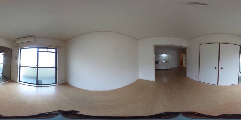 パノラマ画像洋室