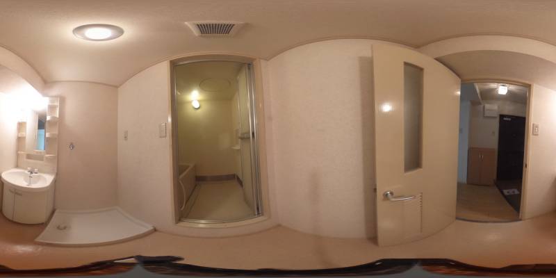 パノラマ画像洗面所