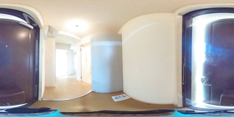 パノラマ画像玄関