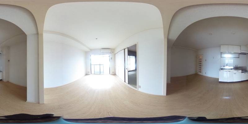 パノラマ画像リビング