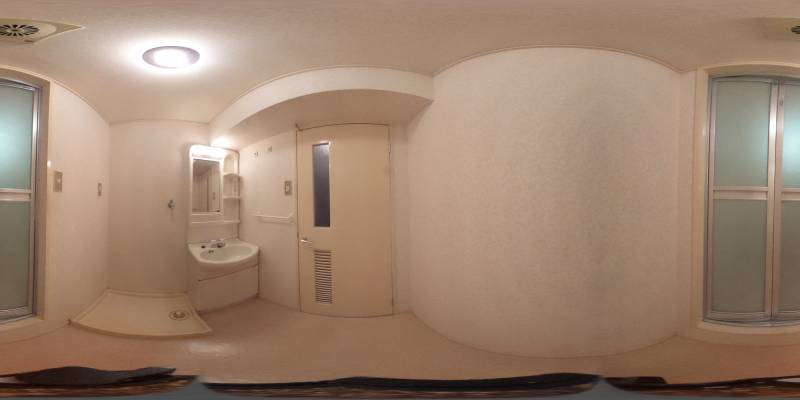 パノラマ画像洗面所