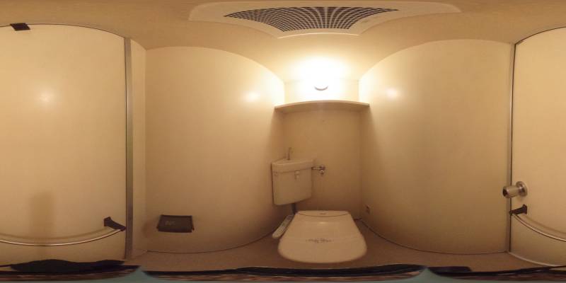 パノラマ画像トイレ