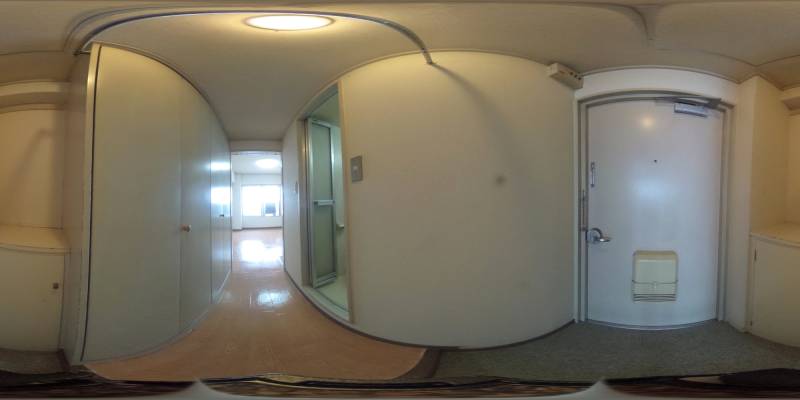 パノラマ画像玄関